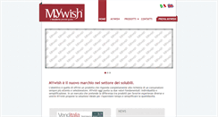 Desktop Screenshot of mywishforyou.it